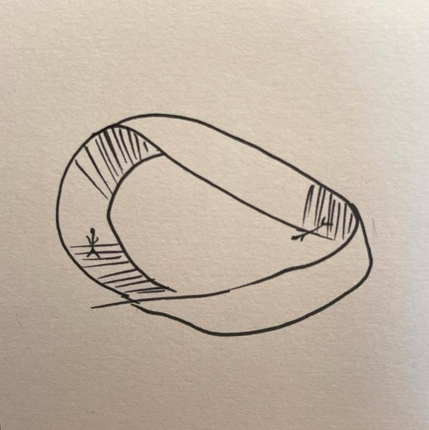 莫比烏斯環：鄰坐又對坐的關係