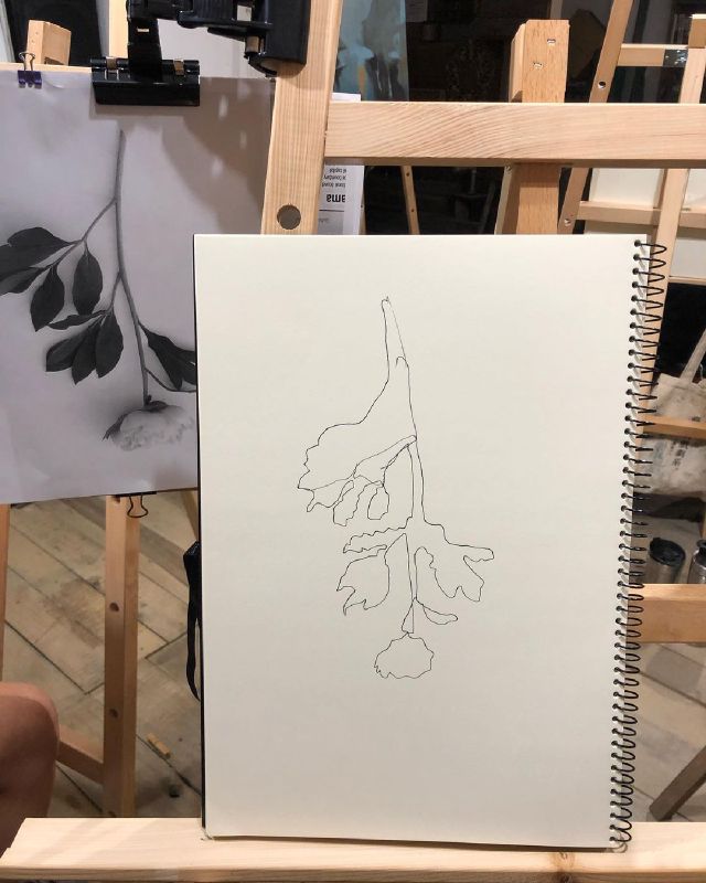 素描01：盲畫