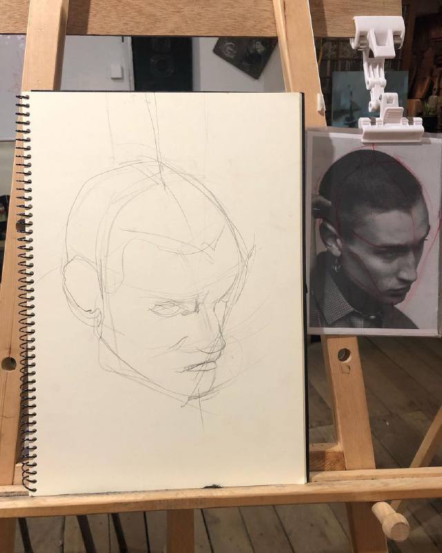 素描12：人臉