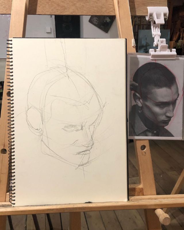 素描12：人臉