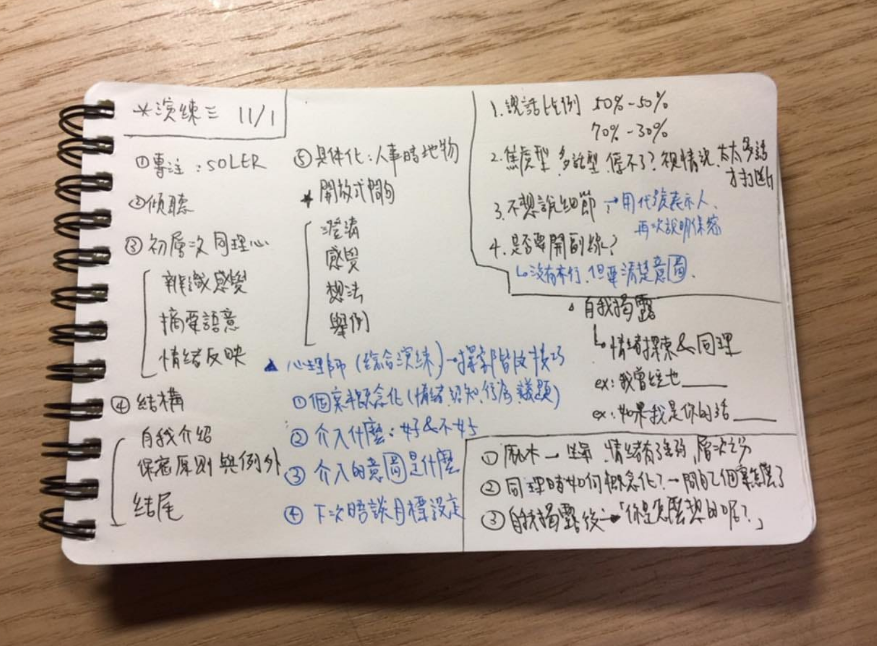 對話工作如潛水