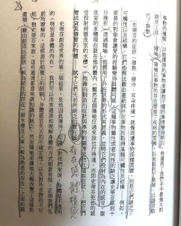 鏡子、隱喻、建立存在感